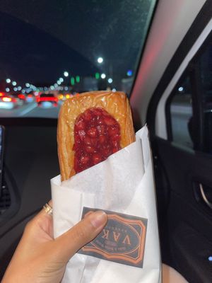 New item-raspberry pastry   at Vake 베이크 in Gyeonggi Do