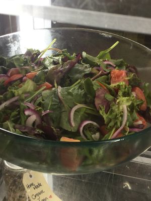 Salad at The Groove in Nightcliff