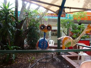 Groovy place - pleasant to sit at.  at The Groove in Nightcliff