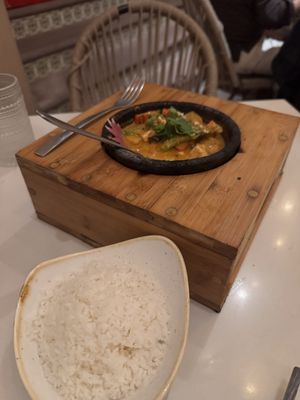 Massamum Curry  at Manaw in Mexico City
