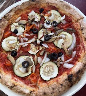 Pizza Vegano  at Insano in Lisbon