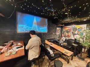 Inside at Cafe LA in Osaka