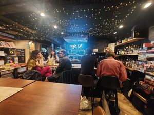 Inside at Cafe LA in Osaka