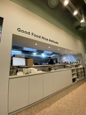 Open kitchen   at Plantude 플랜튜드 in Seoul