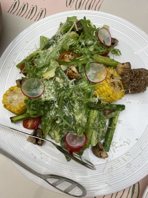 Corn Caesar.  Really good    at Plantude 플랜튜드 in Seoul