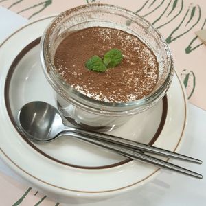 Tofu tiramisu at Plantude 플랜튜드 in Seoul