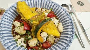 Flying Eggplant Veggie Curry at Plantude 플랜튜드 in Seoul