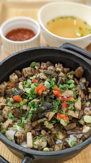 Healthy UP Eggplant Bowl at Plantude 플랜튜드 in Seoul