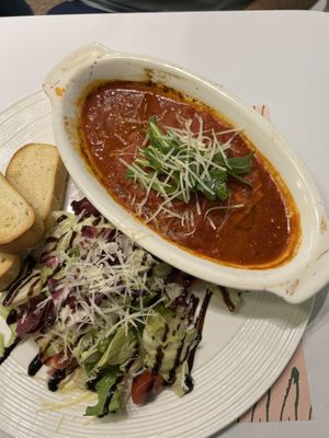 Paper tofu lasagne  at Plantude 플랜튜드 in Seoul