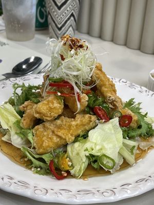 유린기-super good. It was really crunchy   at Plantude 플랜튜드 in Seoul