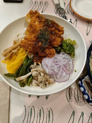 Tofu katsu at Plantude 플랜튜드 in Seoul