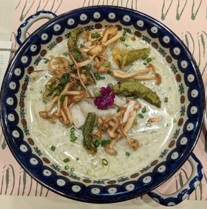 Korean dish with truffle, 10/10 at Plantude 플랜튜드 in Seoul