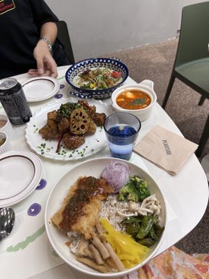 It looks so good, but trust me it was so bland 😭  at Plantude 플랜튜드 in Seoul