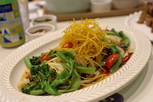 part of set menu for 2 - pasta at Plantude 플랜튜드 in Seoul