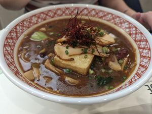 Forgot what this was. Soft Tofu In Hell? But the broth was so amazing. at Plantude 플랜튜드 in Seoul