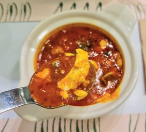 Tomato stew - close-up at Plantude 플랜튜드 in Seoul