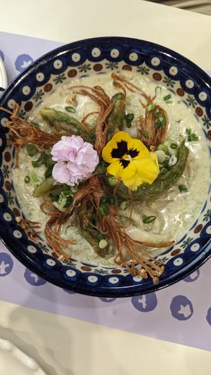 Tteokbokki n cream sauce at Plantude 플랜튜드 in Seoul