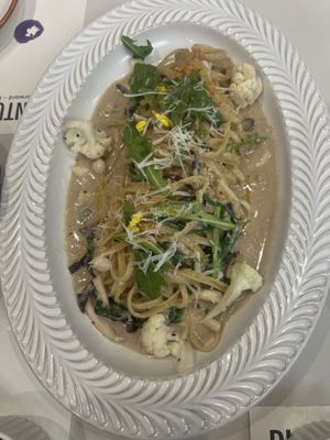 Mushroom pasta   at Plantude 플랜튜드 in Seoul