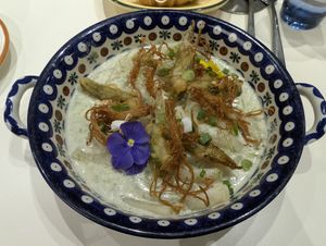 Creamy tteokbokki at Plantude 플랜튜드 in Seoul