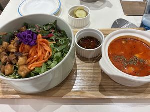 Tasty Tofu Bibimpap   at Plantude 플랜튜드 in Seoul