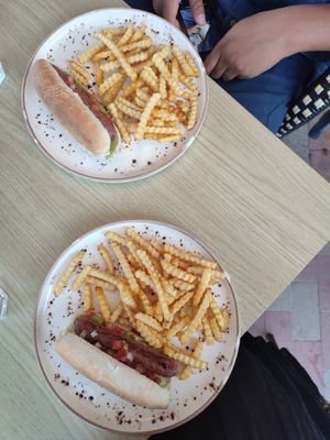 Vegan Hotdog at Sapori in Mallorca