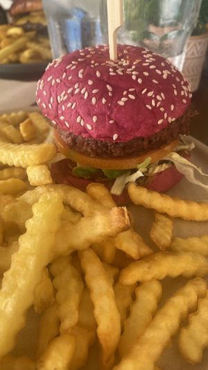 Hamburguesa vegana   at Sapori in Mallorca