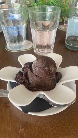 Helado chocolatee  at Sapori in Mallorca