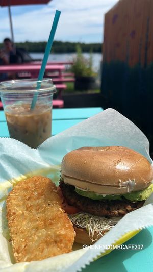   at Honeycomb Cafe in Scarborough