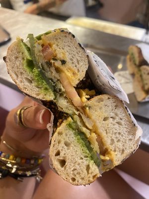   at The Bagel Hole in Valletta