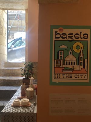  at The Bagel Hole in Valletta