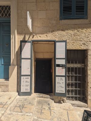  at The Bagel Hole in Valletta