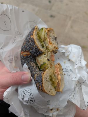  at The Bagel Hole in Valletta