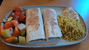 Falafel Teller 🧆 at Civat in Landstuhl