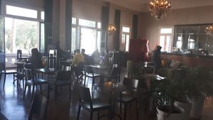 Interior at Café La Scène  in Rabat