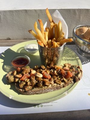   at Café La Scène  in Rabat