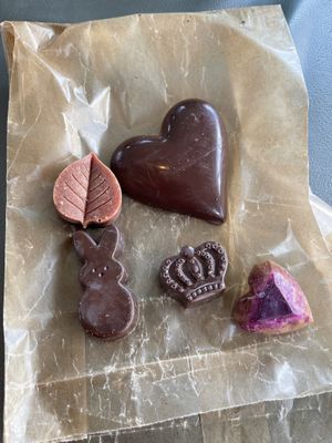 So pretty! The bottom right lemon raspberry was my favorite   at Chocolita in Flagstaff