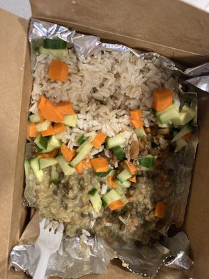 The nature bowl  at The Veganish - Cloud Kitchen in Saskatoon