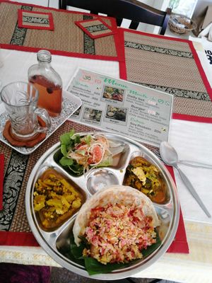 daily set at Lamai Veggie in Koh Samui