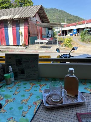 Outside  at Lamai Veggie in Koh Samui