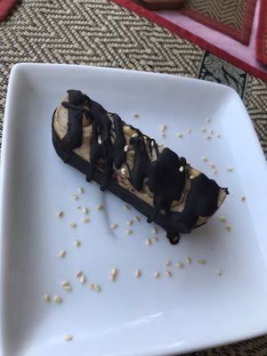 Snickers cake  at Lamai Veggie in Koh Samui