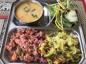 Set menu  at Lamai Veggie in Koh Samui