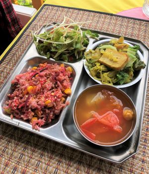 Soup Set at Lamai Veggie in Koh Samui