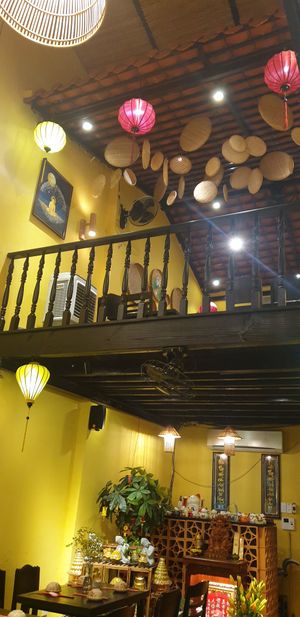 2nd floor at Shanti Veggie in Ho Chi Minh City