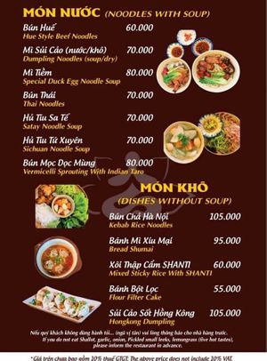  at Shanti Veggie in Ho Chi Minh City