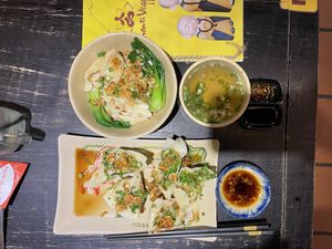 Dinner   at Shanti Veggie in Ho Chi Minh City