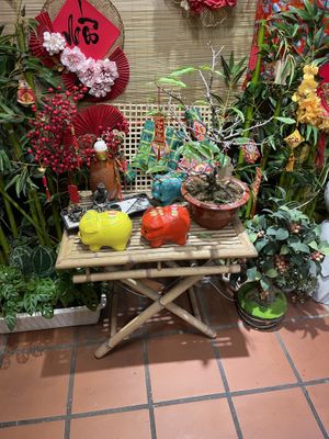 Decor   at Shanti Veggie in Ho Chi Minh City