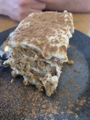 Tiramisu  at Conceria in Montreal