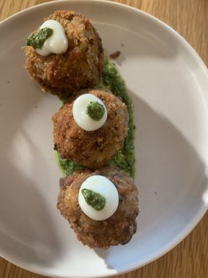 Arrancini   at Conceria in Montreal