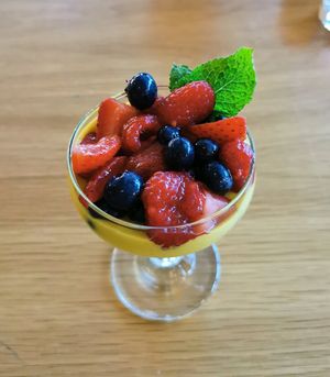 Zabaglione at Conceria in Montreal