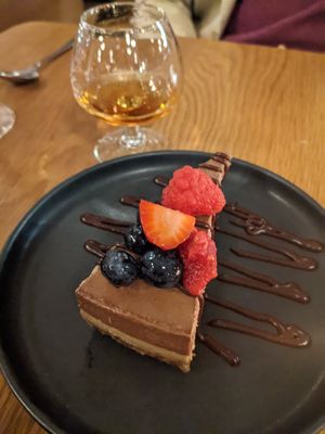 Cheesecake of the day at Conceria in Montreal